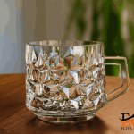فنجان الیکا بلور اصفهان کد 205 کادویی 6 عددی