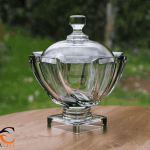 شکلات خوری پایه دار اسکوئر بلور اصفهان کد 190 کادویی 1 عددی