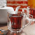 فنجان نانسی بلور اصفهان کد 272 کادویی 6 عددی