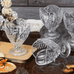 بستنی خوری روبی بلور اصفهان کد 764 کادویی 6 عددی
