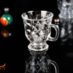 نیم لیوان نسیم بلور اصفهان کد 450 کادویی 6 عددی