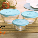 سرویس 3 پارچه دربدار رز بلور اصفهان کد 941 کادویی 3 عددی