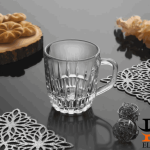 لیوان ویستا بلور اصفهان کد 473 کادویی 6 عددی