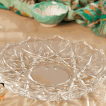 پیش دستی ارکیده بلور اصفهان کد 545 کادویی ۶ عددی